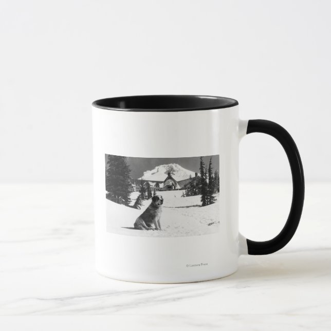 Taza Timberline Lodge y "Lady" la dueña (Derecha)