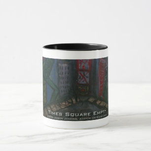 Taza times square vacío