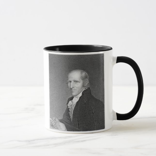 Taza Timothy Pickering (1745-1829) grabado por Thomas B (Derecha)