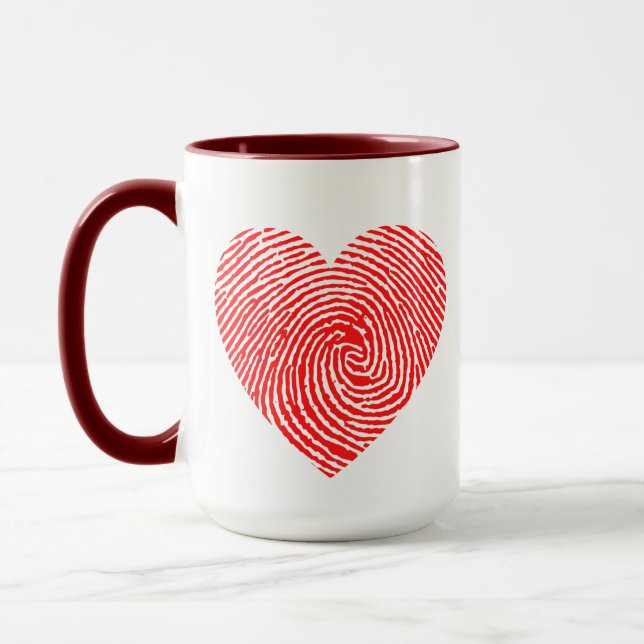Taza Tinta cardíaca (Izquierda)