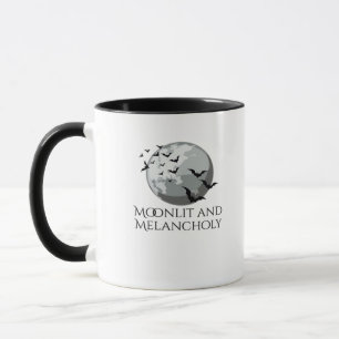 Taza Tinta de Whimsigog - Bosques místicos, lunas y mag