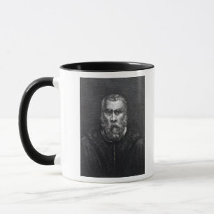 Taza Tintoretto, grabado por Delaistre