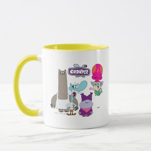 Taza Tintzel, Mung, Chowder y Truffles (Izquierda)