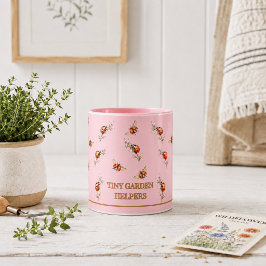Taza Tiny Garden Helpers Dama Bug Pink