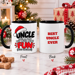 Taza Tío Divertido Regalo de Navidad Divertido para la