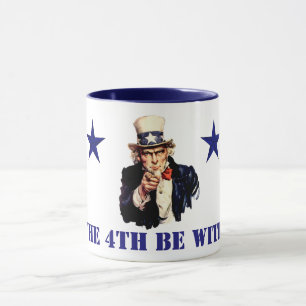 Taza Tío Sam 4 de julio