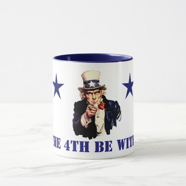 Taza Tío Sam 4 de julio (Centro)