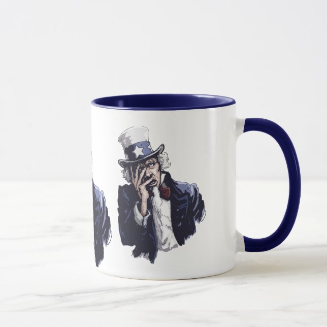 Taza Tío Sam Facepalm (Derecha)