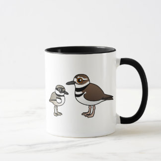 Taza Tipo de tero norteamericano y polluelo