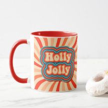 Tipografía de Holly Jolly Navidades Retro