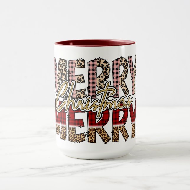 Taza Tipografía Feliz Navidad Feliz Navidad  (Centro)