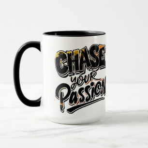 Taza Tipografía motivacional