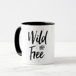 Taza Tipografía Silvestre Y Libre