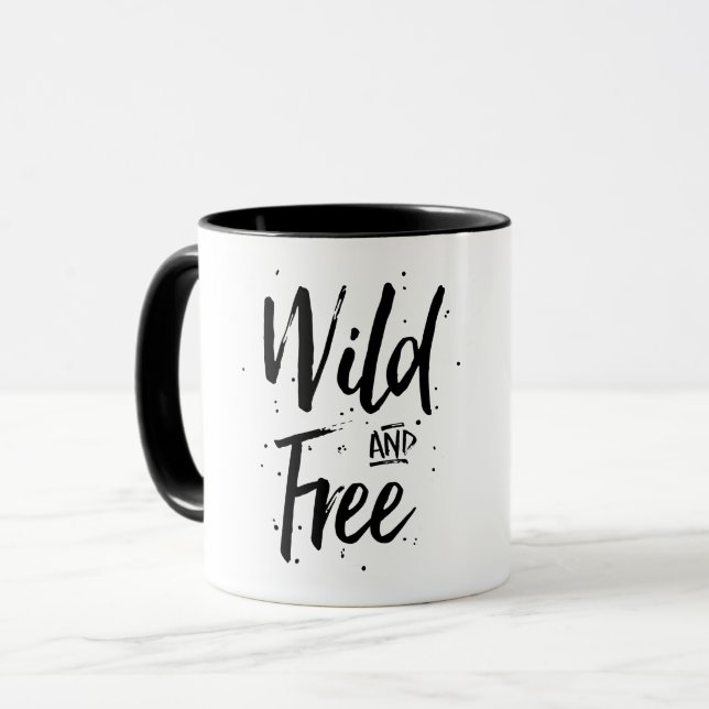 Taza Tipografía Silvestre Y Libre (Anverso izquierdo)