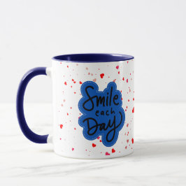 Taza Tipografía sonriente