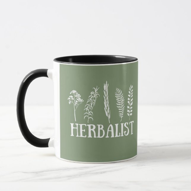 Taza Tipos de herbarios (Izquierda)