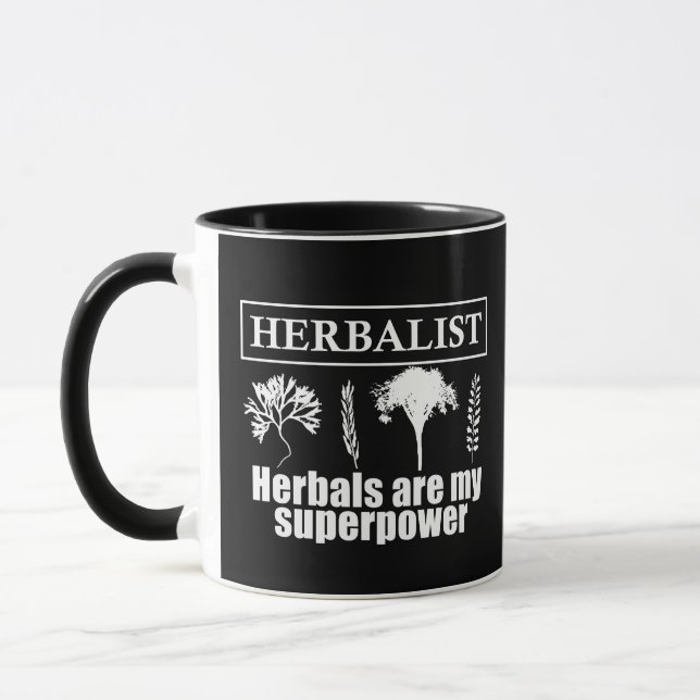 Taza Tipos de herbarios (Izquierda)