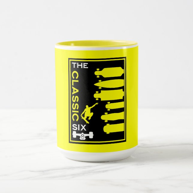 Taza Tipos de tablero de esquí (Centro)