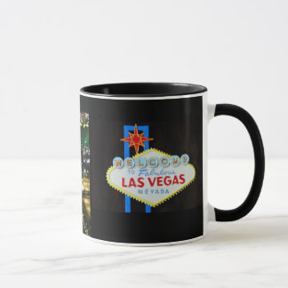 Taza Tira de Las Vegas y recuerdo del Rótulo
