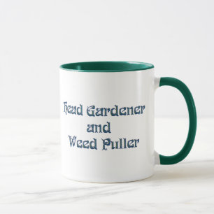 Taza Tirador principal del jardinero y de la mala