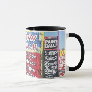 Taza tire un monstruo