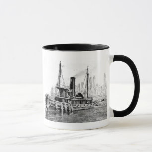 Taza Tirón y horizonte