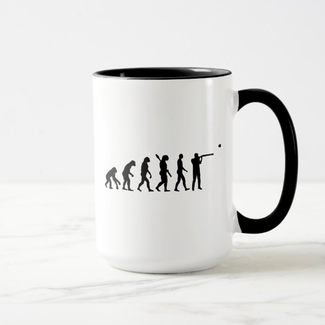 Taza Tiroteo de trampa de la evolución (Derecha)