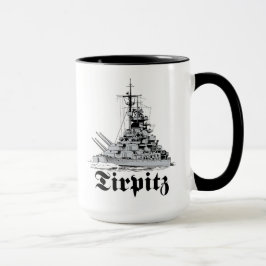Taza Tirpitz Sailors Mug