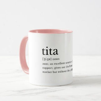 Taza Tita Definition Filipino Aunt Gift Mug