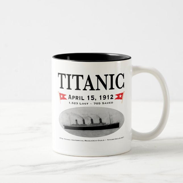 Taza titánica del Dos-Tono de la nave del fantasma (Derecha)