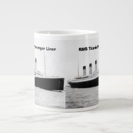 Taza titánica del jumbo del trazador de líneas de