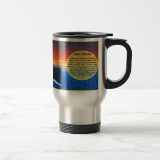 Taza titánica del viaje