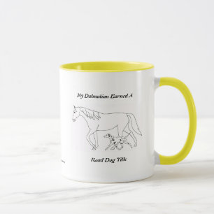 Taza Título de perro de carretera