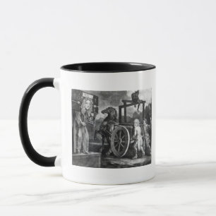 Taza Titus Oates en el tercer día de su castigo