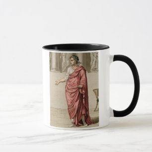 Taza Titus, traje para "Berenice" por Jean Racine, de