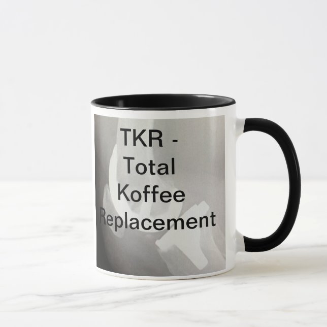 Taza TKR - Reemplazo total de Koffee (Derecha)