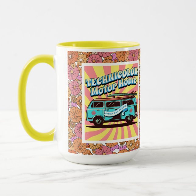 Taza TMH Beach Van Flower Power Mug (Izquierda)