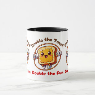 Taza Toast Sandwich Peanut Butter Personalizado Jump Ro