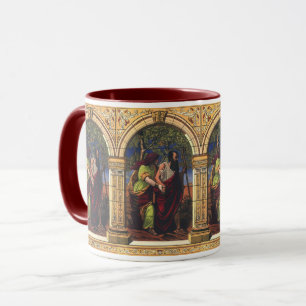 Taza Tobías ciego y su esposa Ana, Religión Antigüa