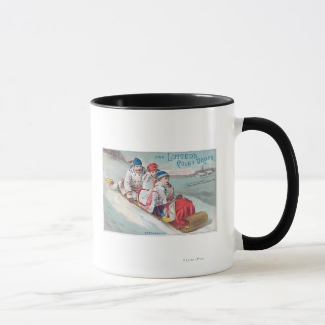 Taza Toboganes familiares y uso de tos embotellada (Derecha)