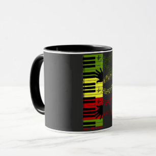 Taza Toca el Ritmo – Arte Musical de Teclas de Piano Co