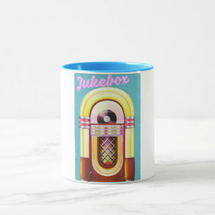 Taza Toca música vintage
