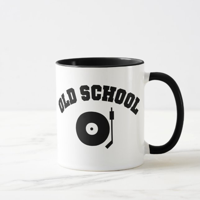 Taza Tocadiscos de DJ Old School (Derecha)