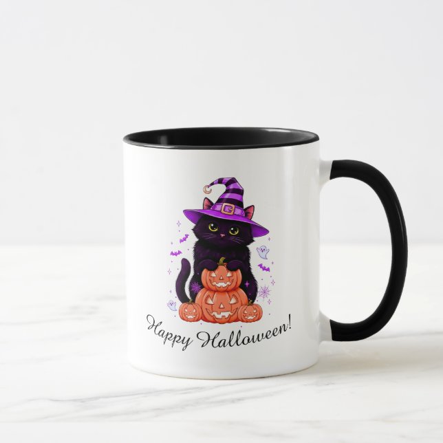 Taza Tocante Calabaza Kitty Mug (Derecha)