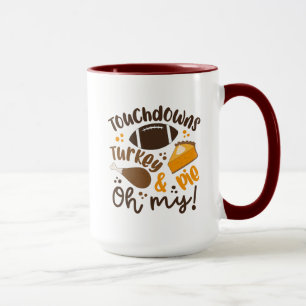 Taza Tocante Turquía y Pie   Oh, mi