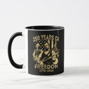 Taza Tocar la guitarra 4 de julio 250 aniversario