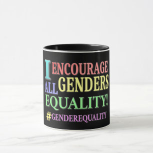 Taza "TODA IGUALDAD DE GÉNERO" Diseño Cuto. ¡Hazte con