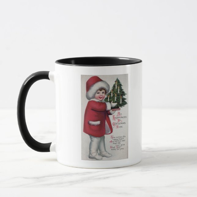 Taza Toda la felicidad en la marea de los Navidades (Izquierda)