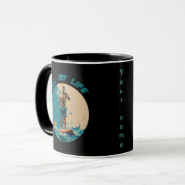Taza Toda mi vida es surf de pádel