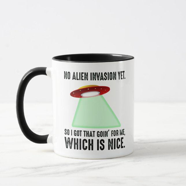 Taza Todavía No Hay Invasión Extranjera, Así Que Conseg (Izquierda)